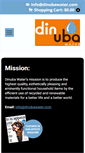 Mobile Screenshot of dinubawater.com